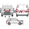 Kit R-B CL. B AVT+ARR+LAT - PEUGEOT Partner 2P (2015-2018)