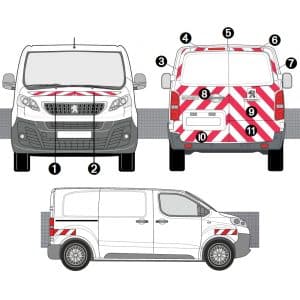 Kit R-B CL. B AVT+ARR TOTAL+LAT - PEUGEOT Expert KO 2P (2016-)