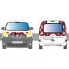 Kit R-B CL. B AVT+ARR - RENAULT Kangoo à Hayon (2013-)