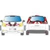 Kit Rouge-Blanc CL. B Standard - RENAULT Scénic 3 Phase 3 (2013-2016)