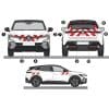 Kit Rouge-Blanc CL. B Standard - RENAULT Mégane E-Tech (2021)