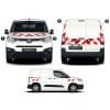 Kit Rouge-Blanc CL. B AVT+ARR+LAT - TOYOTA Proace City (2019)