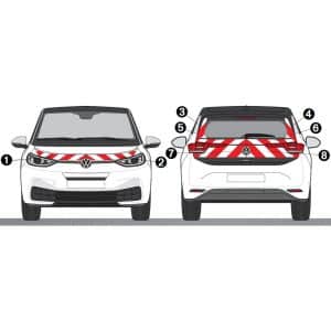 Kit Rouge-Blanc CL. B Standard - VW ID.3 (2020)