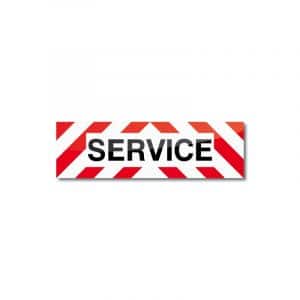 Bandeau SERVICE - Adhésif - 500 x 150 mm