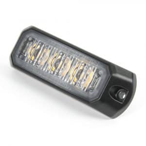 Feu à élats MS3 - 3 LEDs - Boitier aluminium