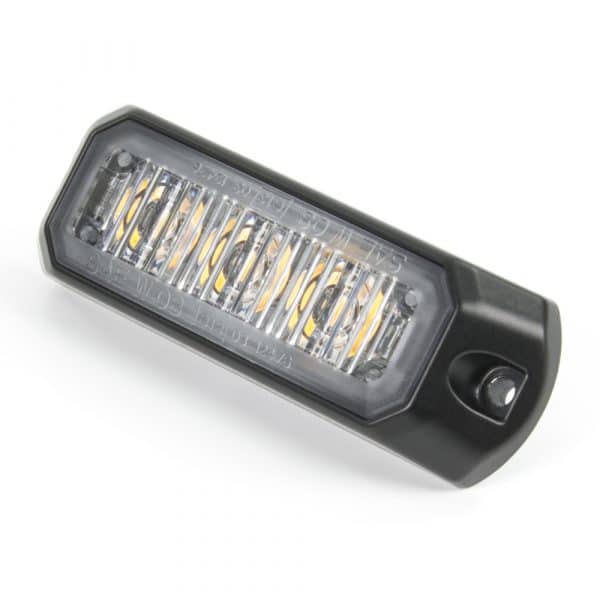 Feu à élats MS3 - 3 LEDs - Boitier aluminium