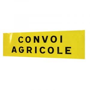 Panneau CONVOI AGRICOLE (1200 x 400 mm) - Adhésif