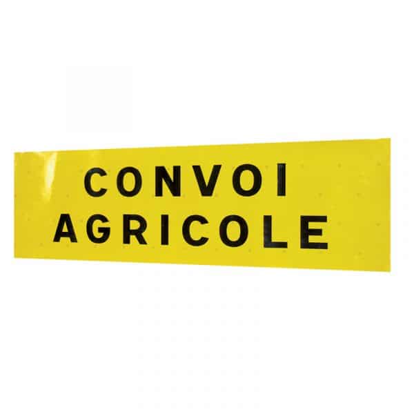 Panneau CONVOI AGRICOLE (1200 x 400 mm) - Adhésif
