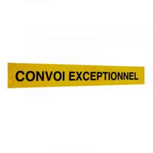 Panneau CONVOI EXCEPTIONNEL (1900 mm x 250 mm) - Adhésif