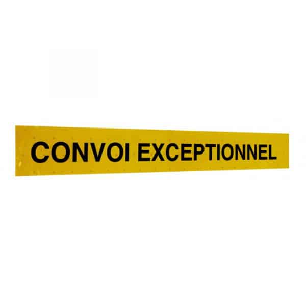 Panneau CONVOI EXCEPTIONNEL (1900 mm x 250 mm) - Adhésif
