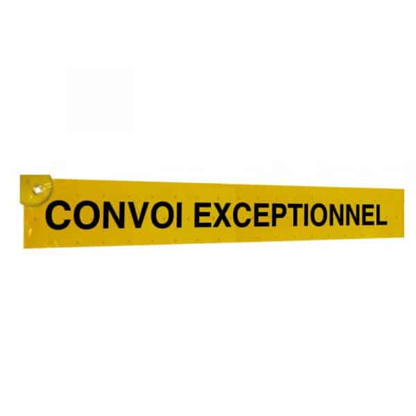 Panneau CONVOI EXCEPTIONNEL (1900 mm x 250 mm) – Tissu