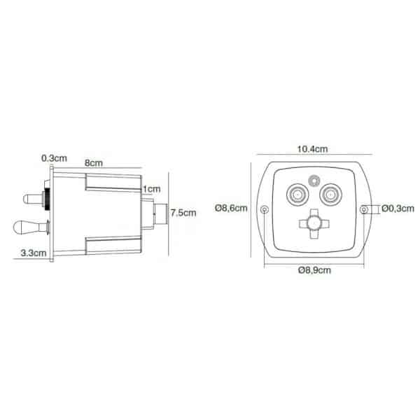 Projecteur motorisé 460 000 cd - Faisceau jusqu'à 1350 mètres – Image 6