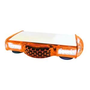 Mini rampe VEGA-S 53 cm - 39 LEDs - Orange - Filaire