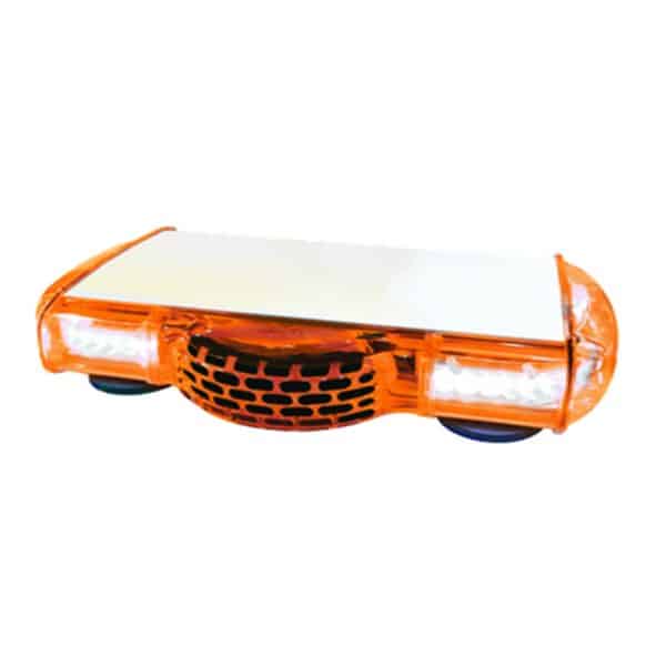 Mini rampe VEGA-S 53 cm - 39 LEDs - Orange - Filaire