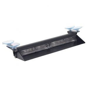 Feu de Pare-Brise COVERT X18 Double Couleur - 36 LEDs - Ventouses