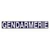 Bandeau Arrière Gendarmerie - 566 x 82 mm - Classe B