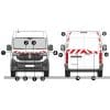 Kit Rouge-Blanc CL. B Standard - RENAULT Master H2 (2024)