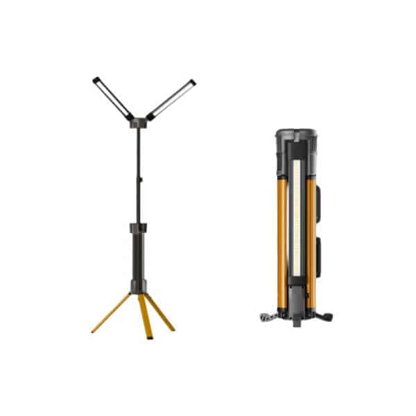 Projecteur sur pied TOWER PRO 10K – Hybride et Pliable – 10000 Lumens