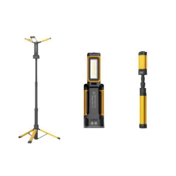 Projecteur sur pied TOWER PRO 7K – Hybride et Pliable – 7000 Lumens