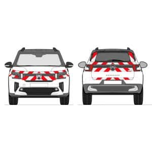 Kit Rouge-Blanc CL. A Standard - CITROËN C3 Aircross (2024)