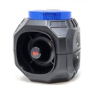 Combiné Gyrophare-Sirène - 30 tonalités Programmables - Bleu