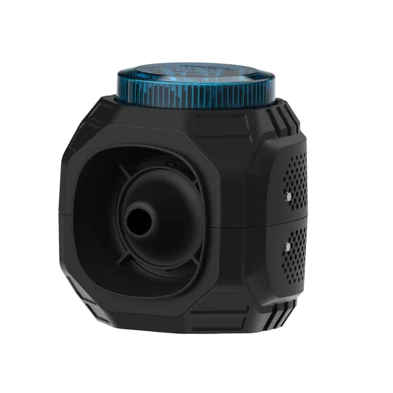 Combiné Gyrophare-Sirène - 30 tonalités Programmables - Bleu – Image 3