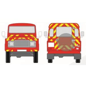 Kit J-R AVT+ARR TOTAL - LANDROVER Defender II Cal. longue (2007-2016)