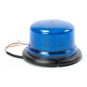 Gyrophare B16 - 8 LEDs - Bleu - Fixation permanente