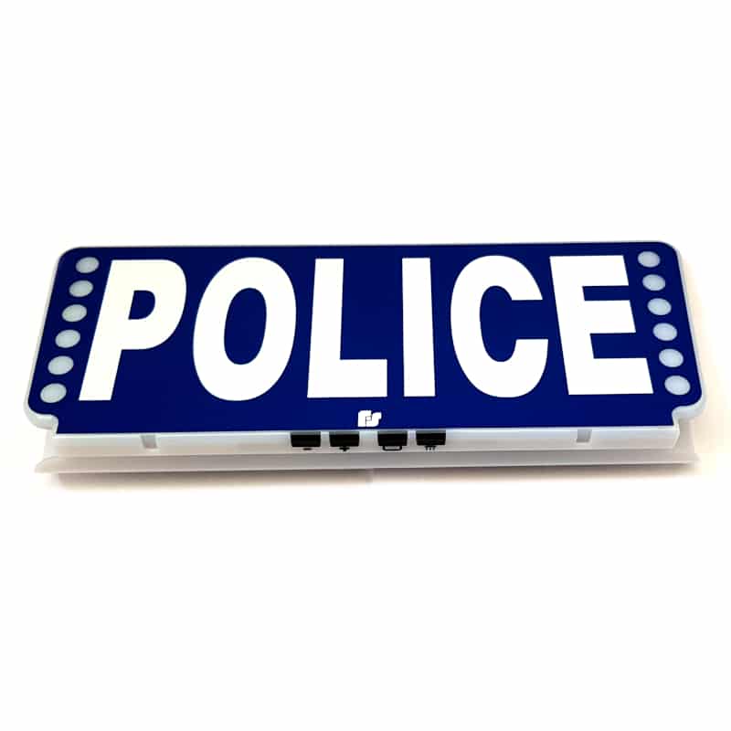 Clip Pare-Soleil FSX Police - Lumineux avec feux à éclats – Image 3