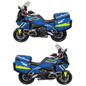 Kit Jaune Fluo Complet - BMW R 1300 RT (grandes sacoches)