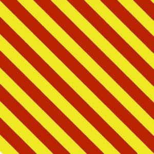 Feuille de Balisage Jaune-Rouge ORAFOL 1,23 m x 1 m - Droite