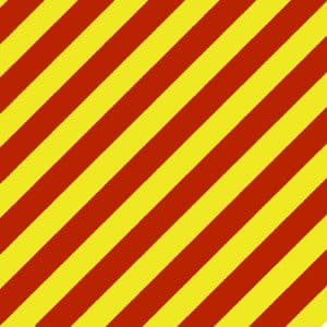 Feuille de Balisage Jaune-Rouge ORAFOL 1,23 m x 1 m – Gauche
