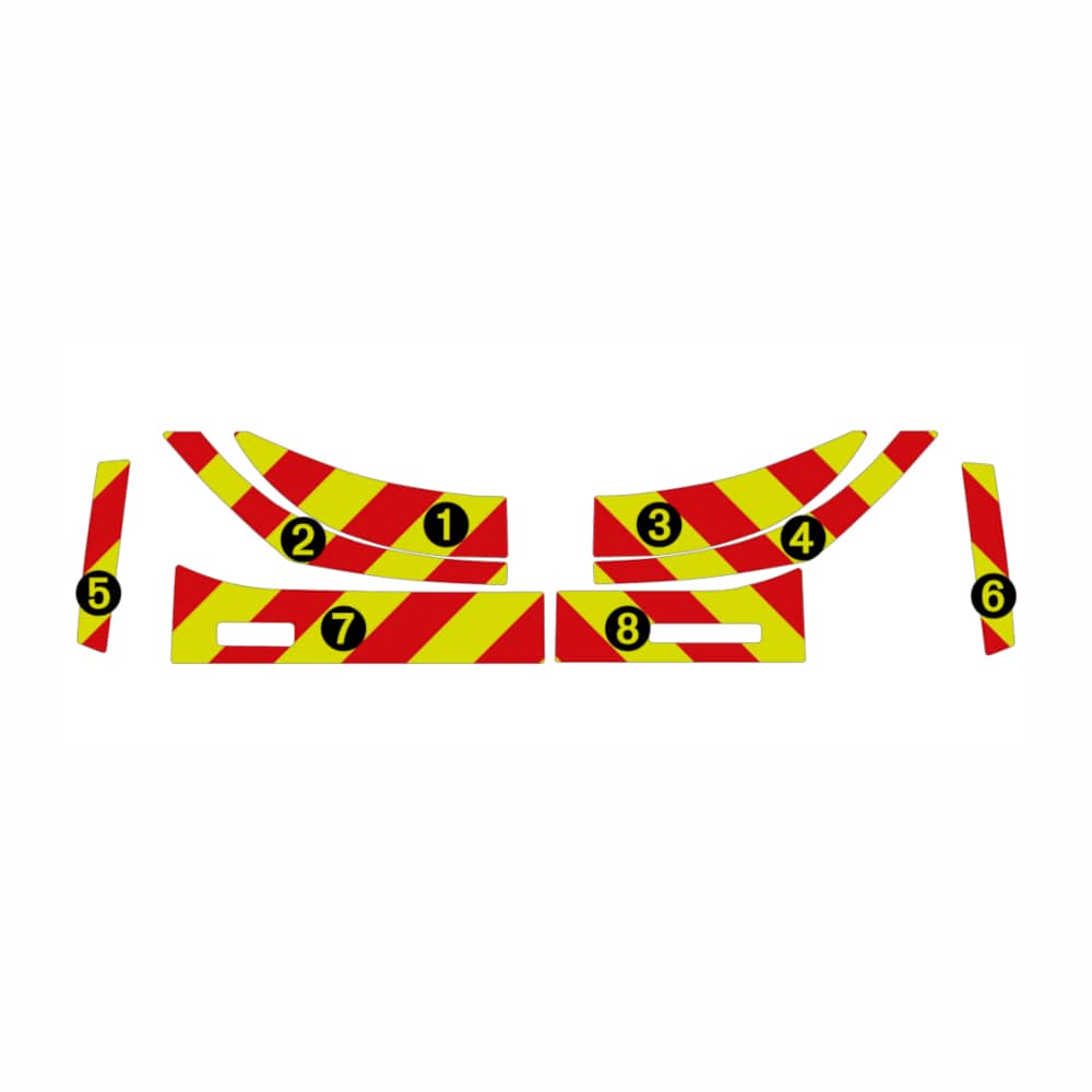 Kit Jaune-Rouge Partiel - DACIA Dokker (2016-2020) – Image 2